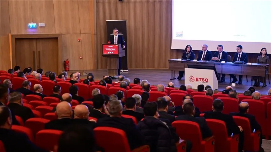 BTSO Yönetim Kurulu Başkanı Burkay, tekstil sektörüne ilişkin değerlendirmelerde bulundu