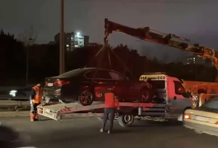 Başakşehir'de zincirleme kaza: 5 kişi yaralandı