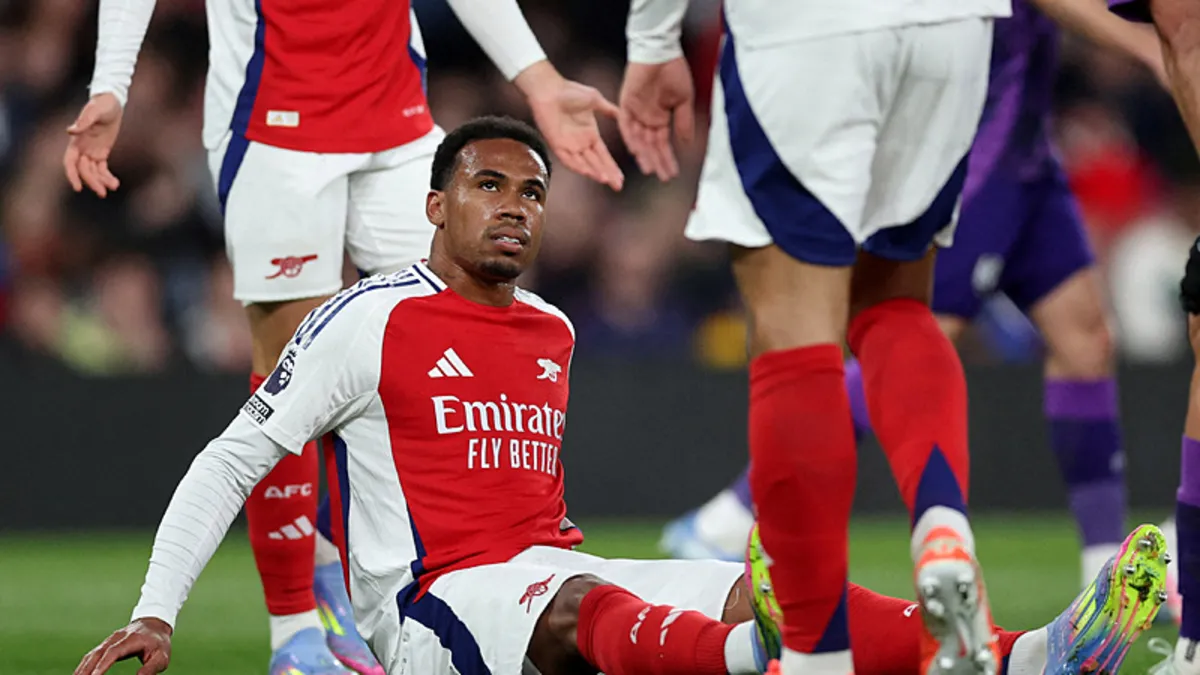 Arsenal'e Gabriel Magalhaes şoku! Sezonu kapattı