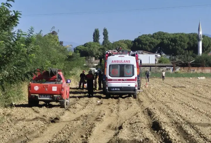 Eğitim için havalanan helikopter mısır tarlasına düştü: Pilot hayatını kaybetti