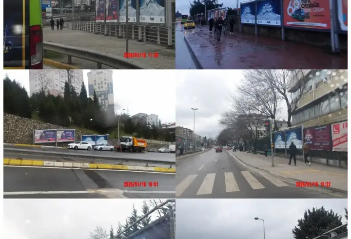Erciyes, reklam panolarıyla kayak severlere tanıtılıyor