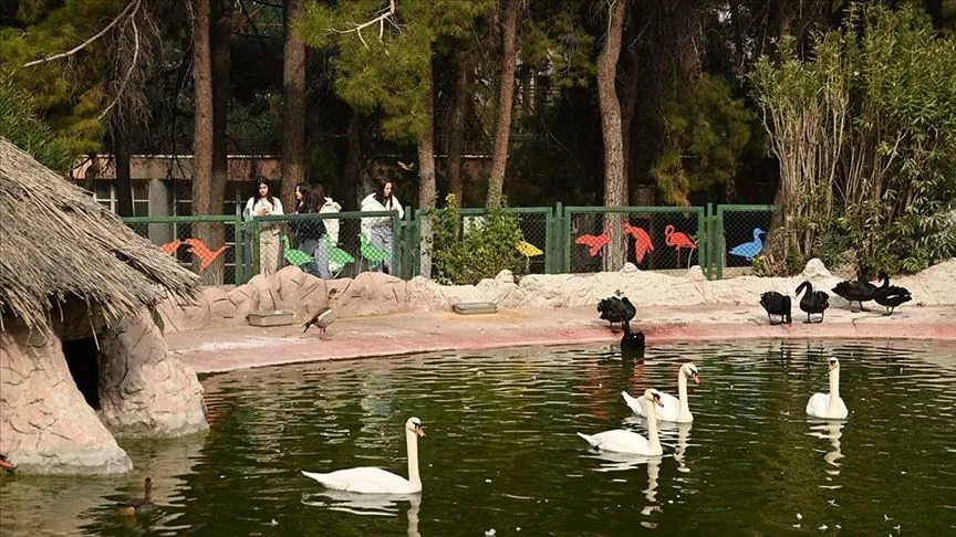 Gaziantep Doğal Yaşam Parkı, ara tatilde 325 bin kişiyi ağırladı