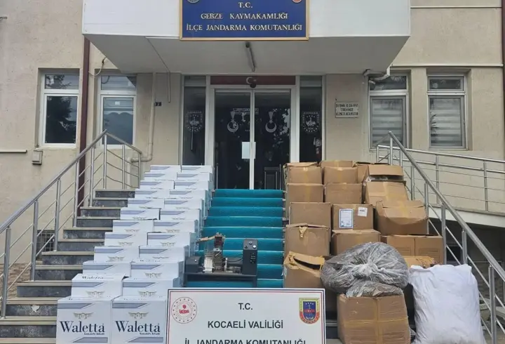 Kocaeli'de 810 kilogram gümrük kaçağı tütün ele geçirildi