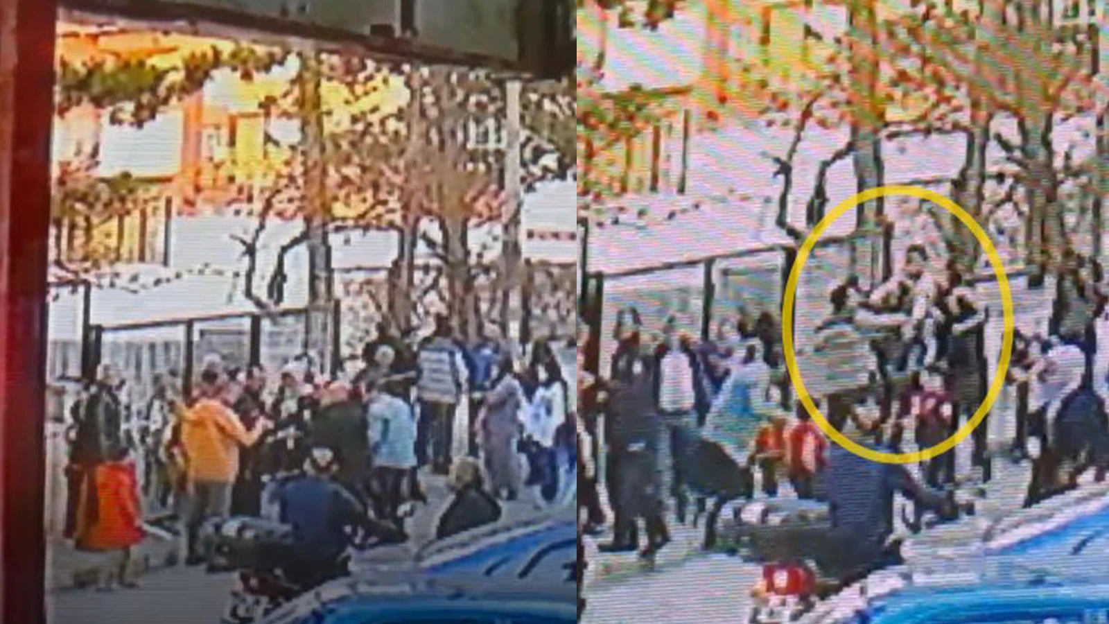 Okul müdürü ile veli kavga etti! Yumruklar havada konuştu