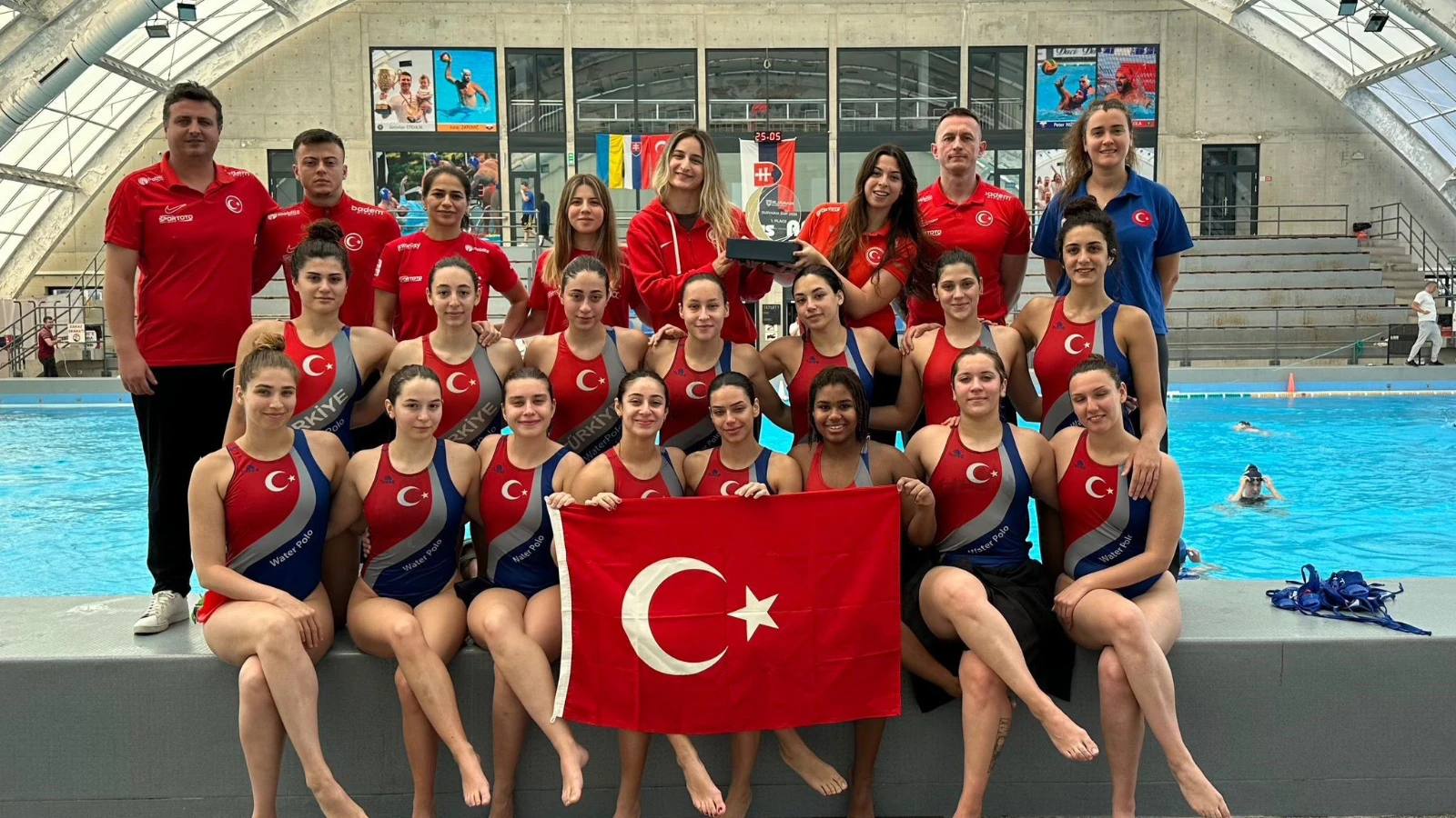 Türkiye A Milli Kadın Sutopu Takımı’ndan büyük başarı