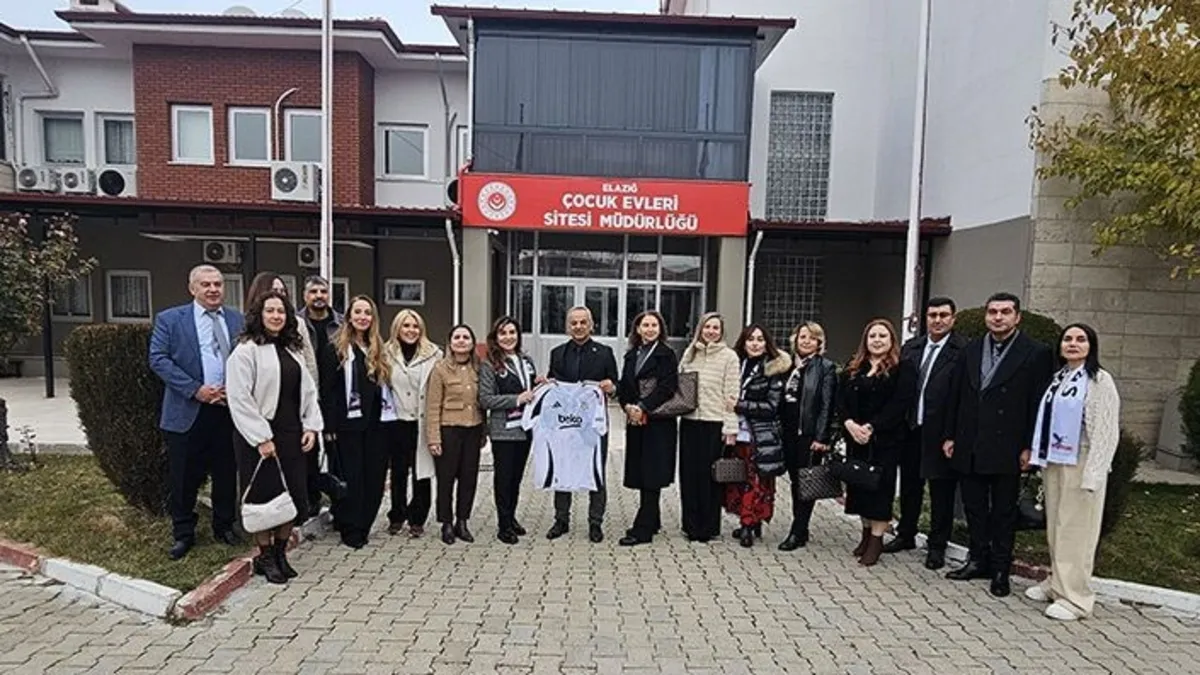 Beşiktaş'tan Elazığ’a 'İyiliğe Kanat Aç' ziyareti