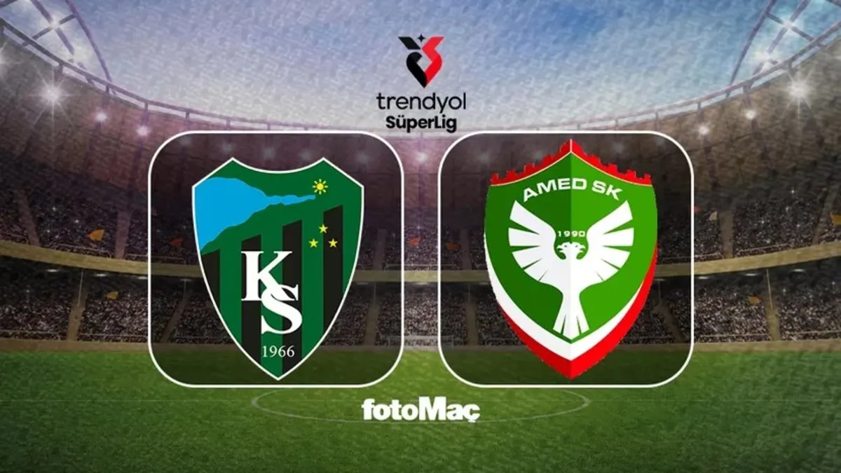 Kocaelispor-Amed Sportif Faaliyetler maçı CANLI | Trendyol Süper Lig