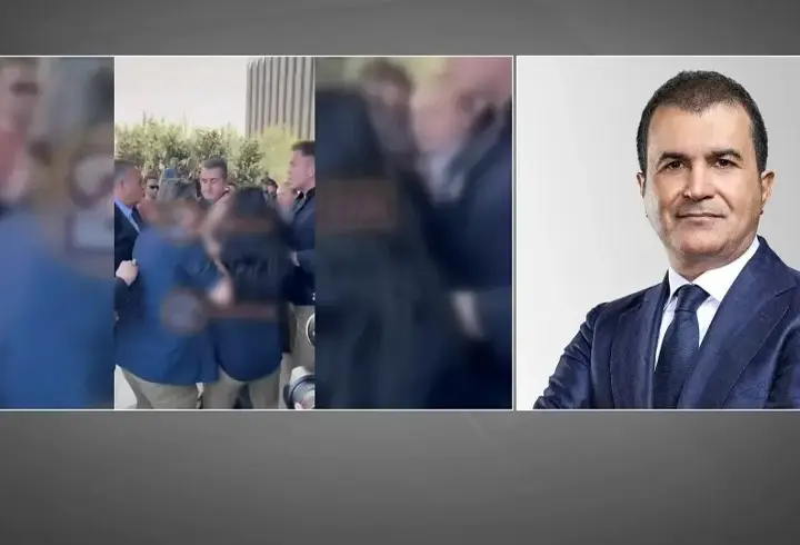 SON DAKİKA... Özel'e yumruklu saldırı provokasyonu... Ömer Çelik CNN TÜRK'te değerlendirdi: ''Saldırıyı lanetliyoruz''
