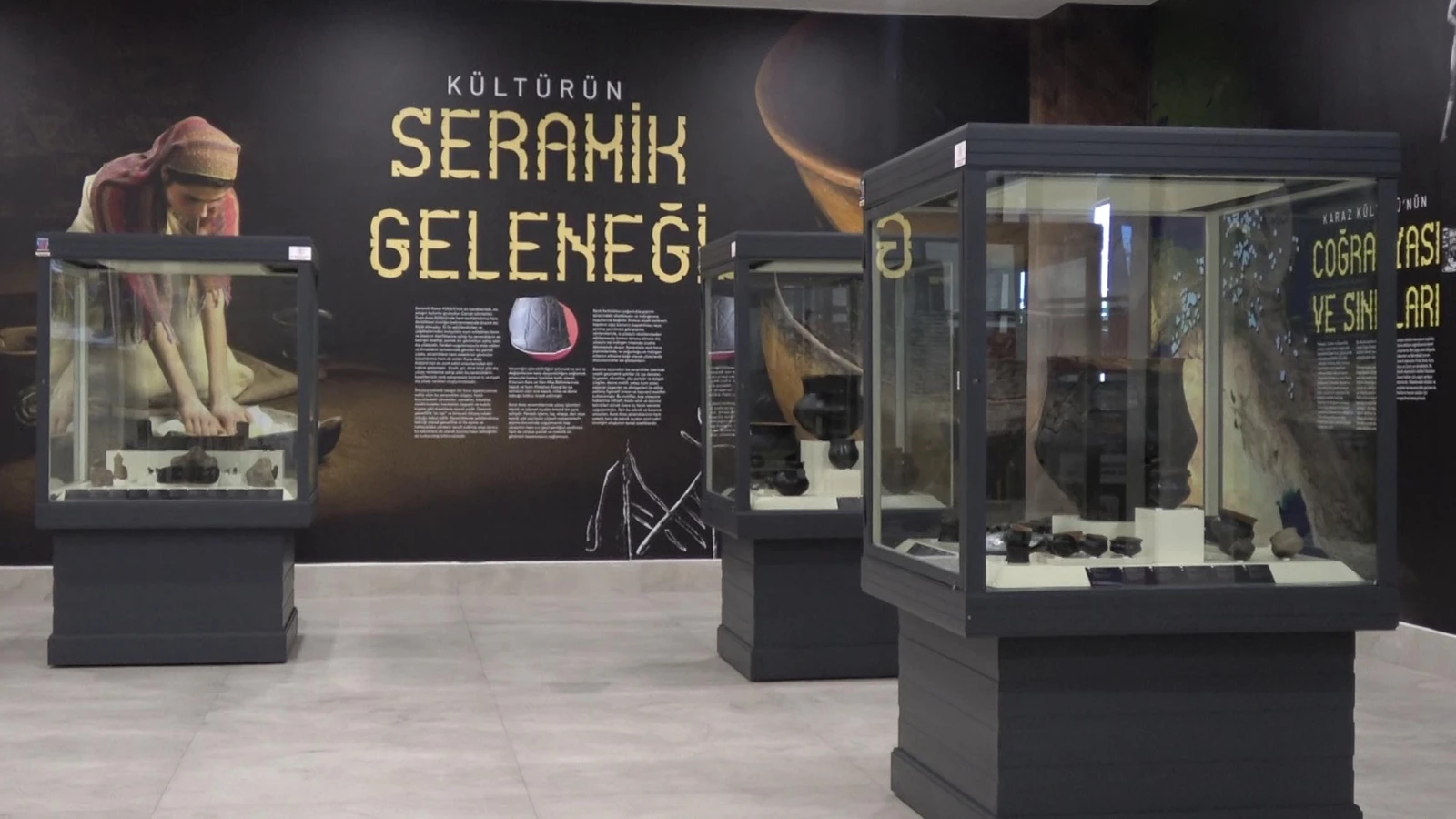 5 bin 500 yıl önceki Karaz kültürüne ait eserler ilk kez sergide