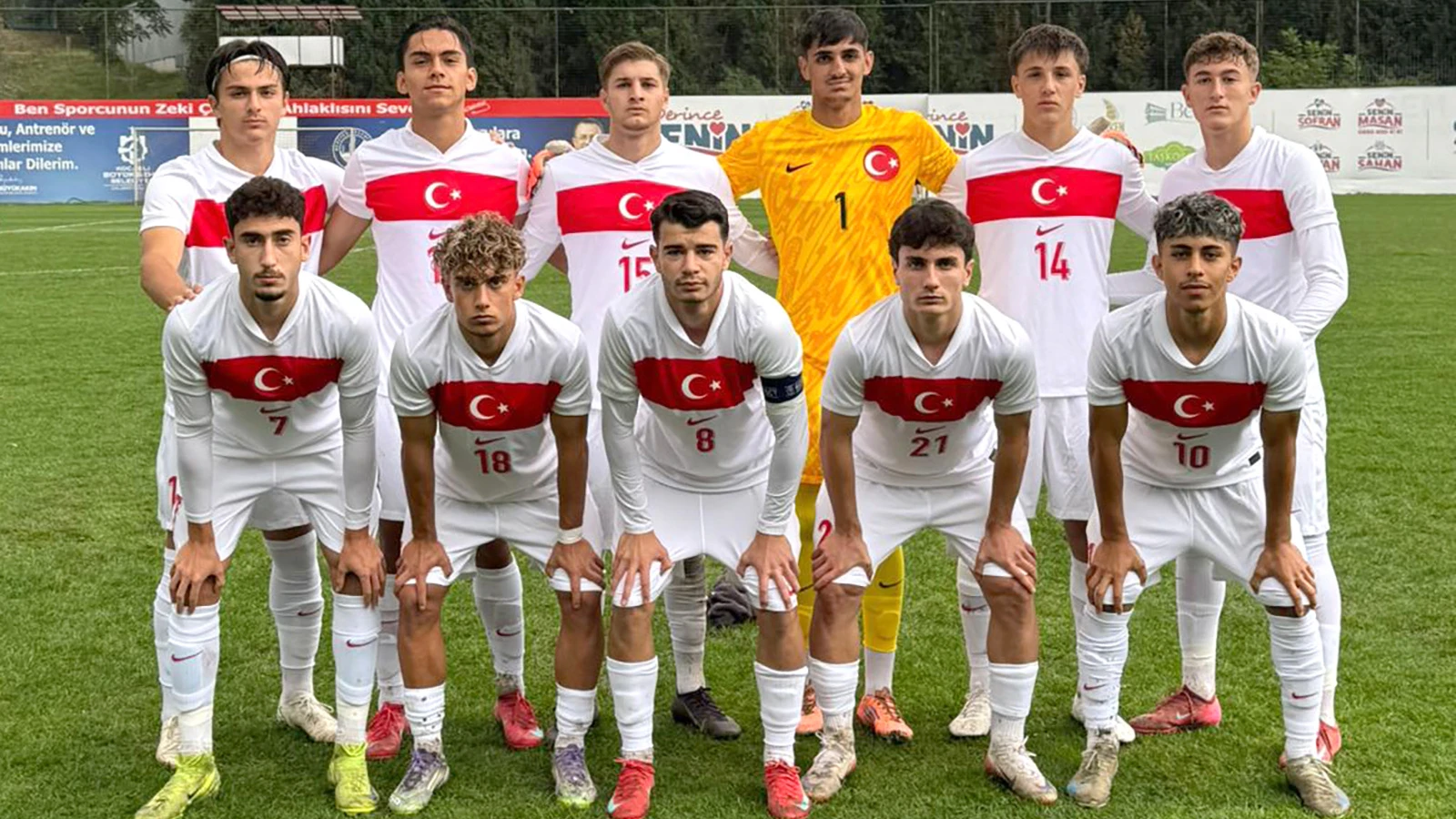 U18 Milli Futbol Takımı, İspanya'ya mağlup oldu