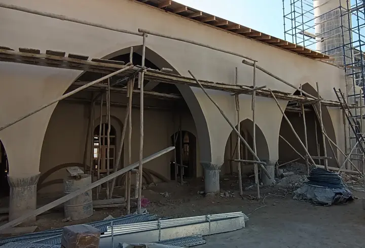 Depremin vurduğu Derviş Paşa Camisi’nin restorasyonu sürüyor