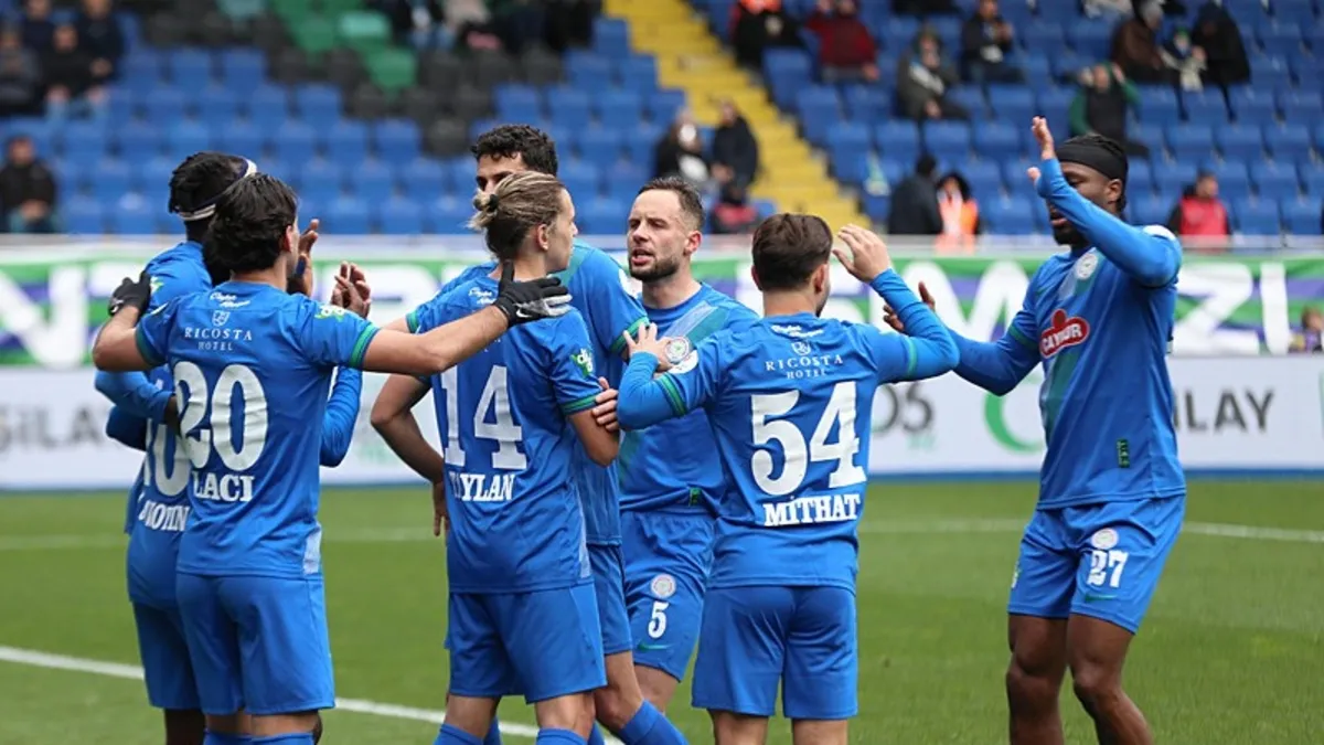 Çaykur Rizespor-Hesap.com Antalyaspor maçı CANLI