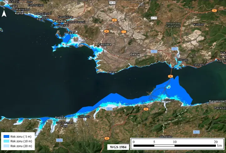İstanbul ve Marmara kıyılarındaki tsunami risk alanları belirlendi