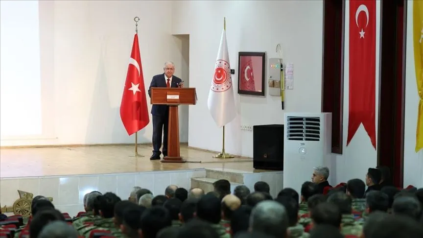 Bakan Güler: Hiçbir terör örgütünün bölgedeki faaliyetlerini devam ettirmesine müsaade etmeyeceğiz