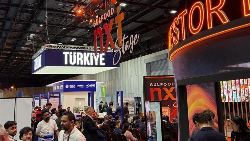 Türk girişimleri, Dubai'de düzenlenen gıda fuarı Gulfood’da teknolojilerini sergiliyor