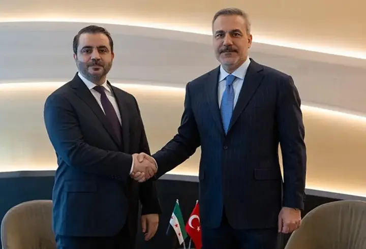 Dışişleri Bakanı Fidan, Suriyeli mevkidaşı Şeybani ile görüştü