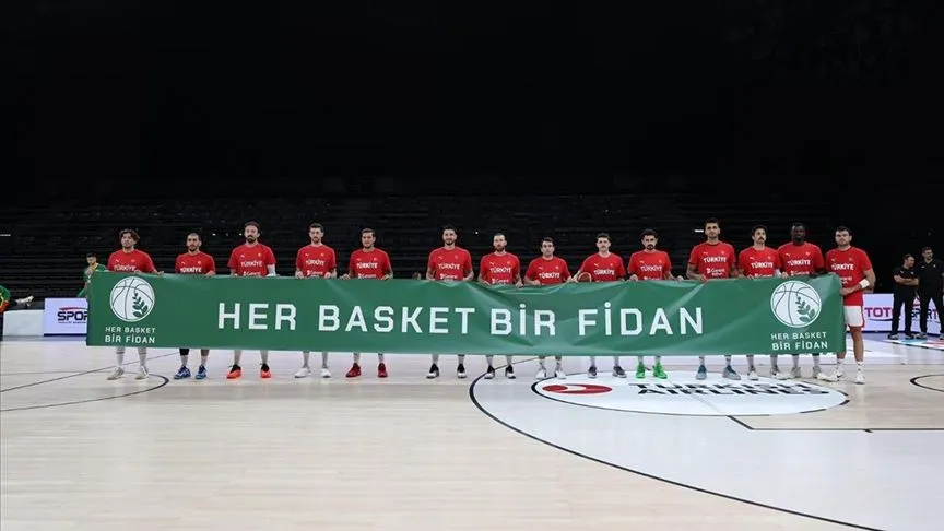 Basketbol milli takımlarının her sayısı bir fidana dönüşecek