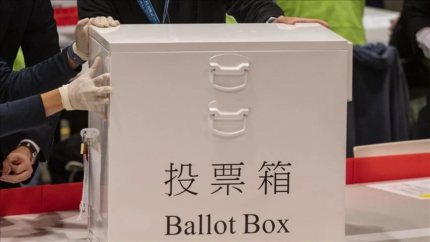 Hong Kong, Tai Po yangını sonrası Yasama Konseyi seçimi için sandık başında