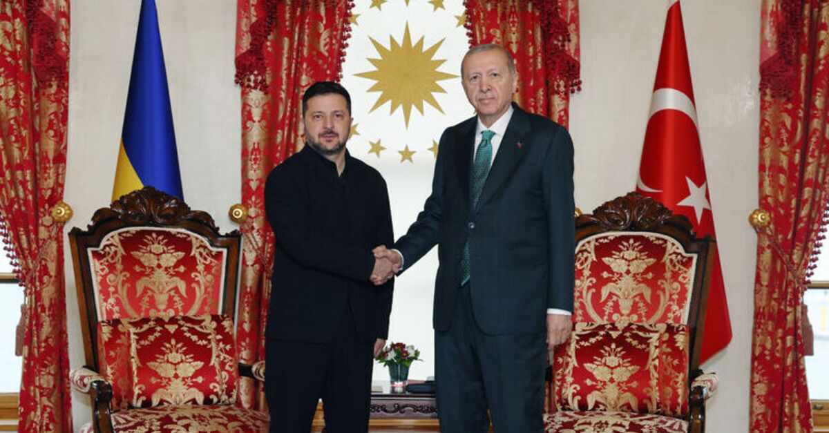 Cumhurbaşkanı Erdoğan, Ukrayna Devlet Başkanı Zelenskiy İle Görüştü - Son Dakika Dünya Haberleri - Habertürk