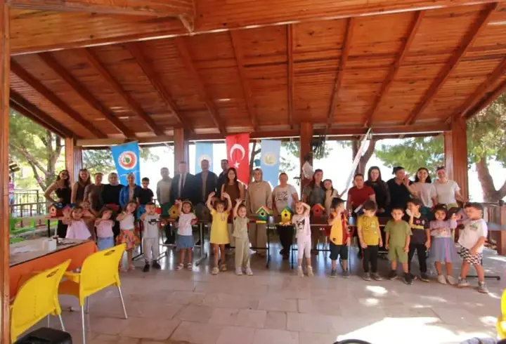 Bozyazı’da orman sevgisi yuvaları renklendirdi
