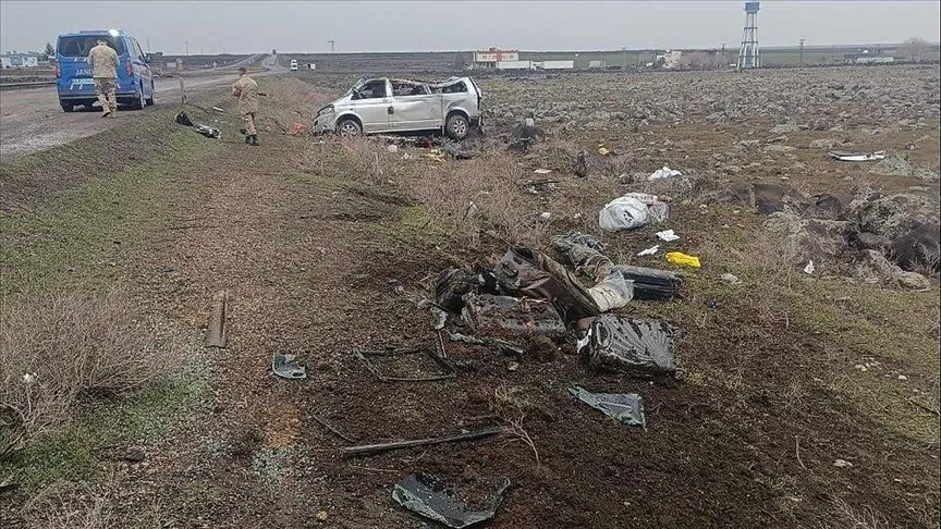 Şırnak'ta şarampole devrilen mikrobüsteki 2 kişi öldü, 6 kişi yaralandı