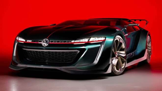 Volkswagen, çok iddialı Golf GTI Roadster konseptini geleceğe taşıdı
