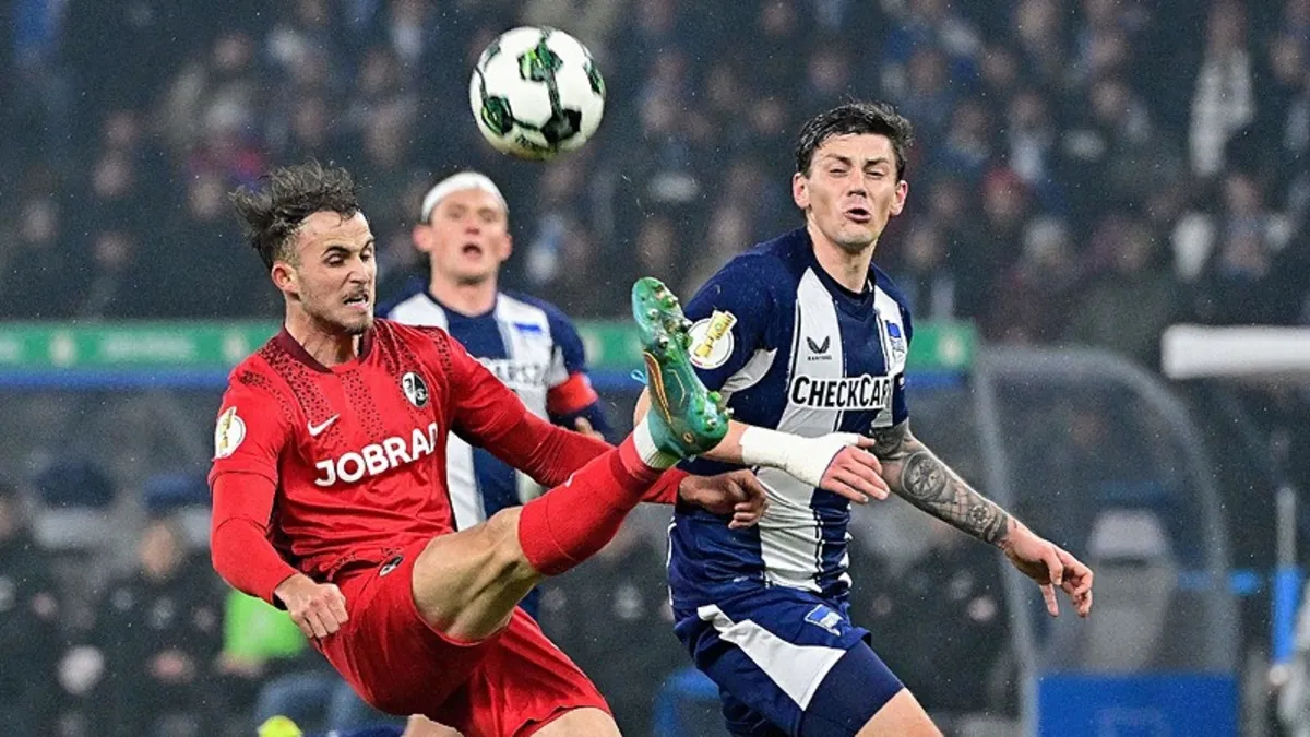 Almanya Kupası'nda Freiburg yarı final biletini kaptı!
