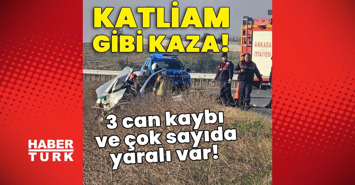 Son Dakika: Katliam Gibi Kaza! 3 Kişi Öldü! - Son Dakika Flaş Haberler - Habertürk