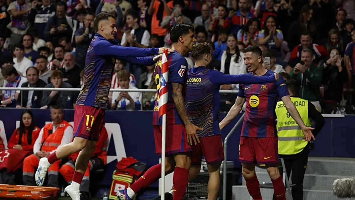 LaLiga'da lider Barcelona, Atletico Madrid deplasmanında kazandı