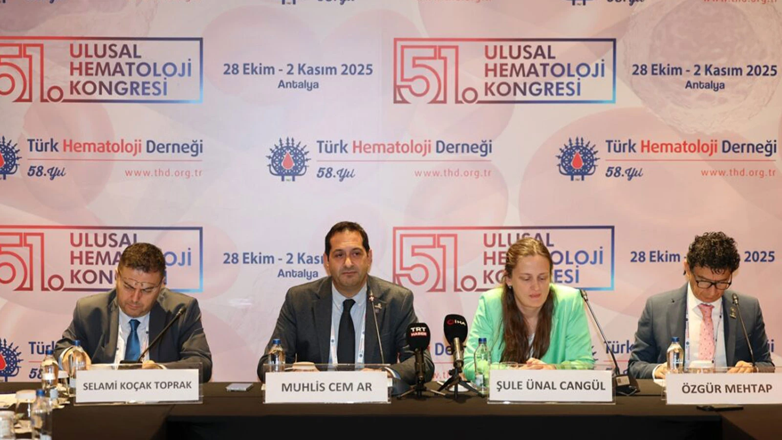 Hematolojide yeni ufuklar, beklenen kongre Antalya'da gerçekleşti