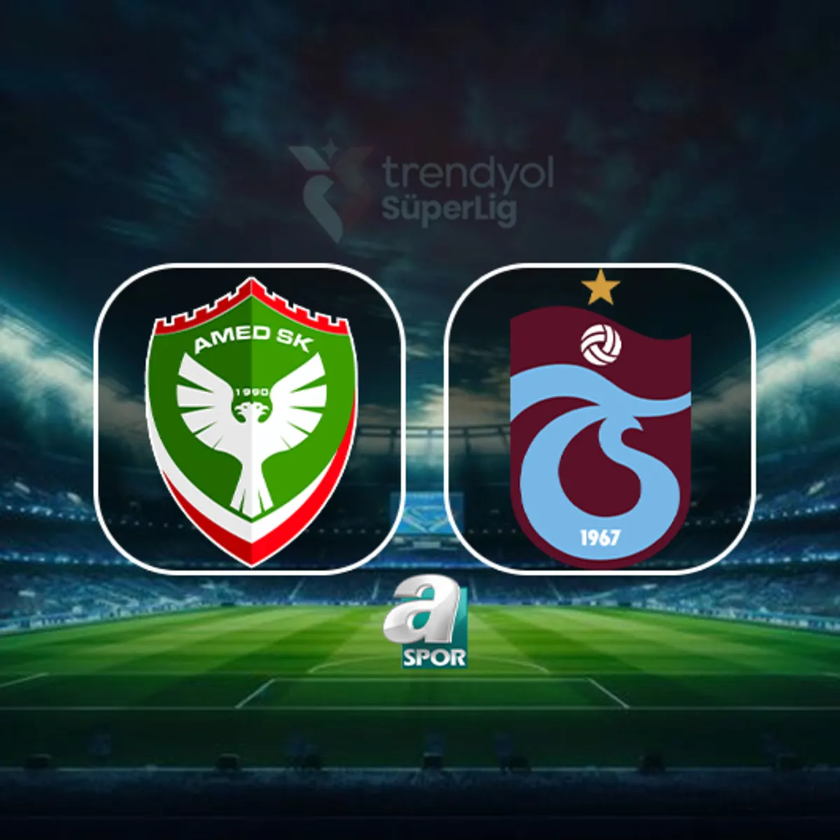 Amedspor - Trabzonspor maçı saat kaçta, hangi kanalda?