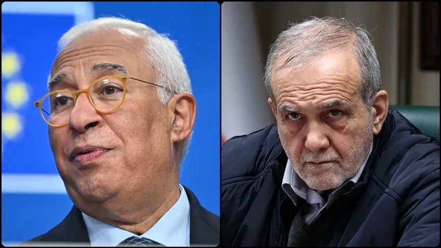 AB Konseyi Başkanı Costa, İran Cumhurbaşkanı Pezeşkiyan ile telefonda görüştü