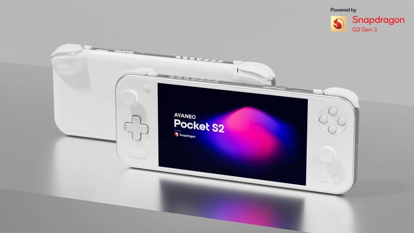 AYANEO Pocket S2 konsolu Snapdragon G3 Gen 3 ile geliyor