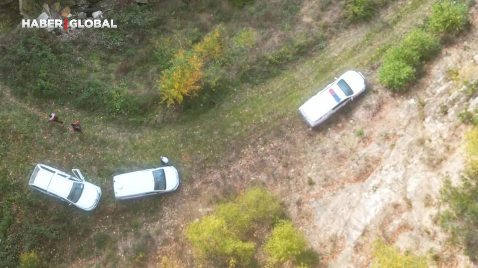 Kastamonu'da Osman'ın cansız bedenine ulaşılan alan görüntülendi