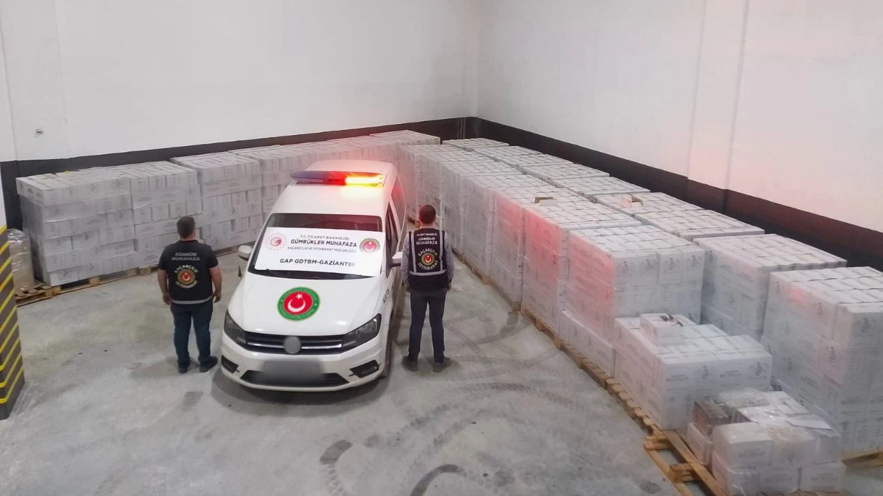 Ticaret Bakanlığı duyurdu! Gaziantep'te 12,5 ton kaçak içki yakalandı