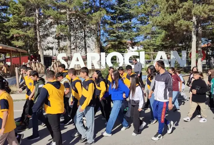 Sarıoğlan'da "Dünya Yürüyüş Günü" etkinliği düzenlendi