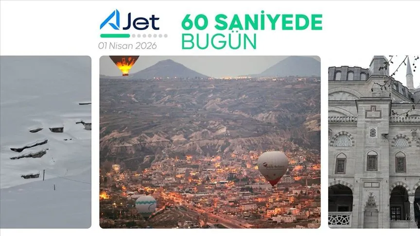 60 saniyede bugün (01 Nisan 2026)