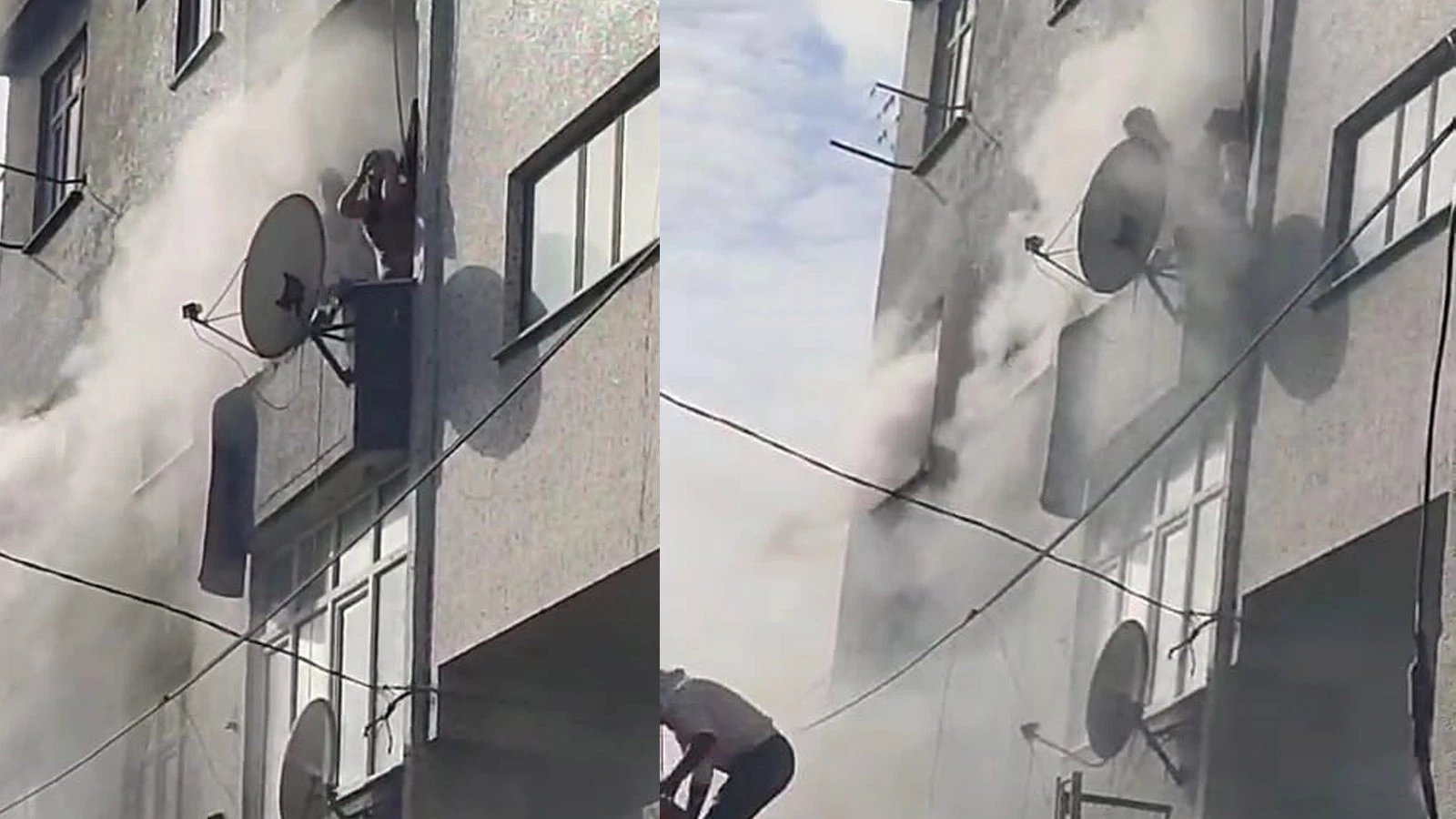 İstanbul'da 4 katlı binada yangın paniği: 3 kişi hastaneye kaldırıldı
