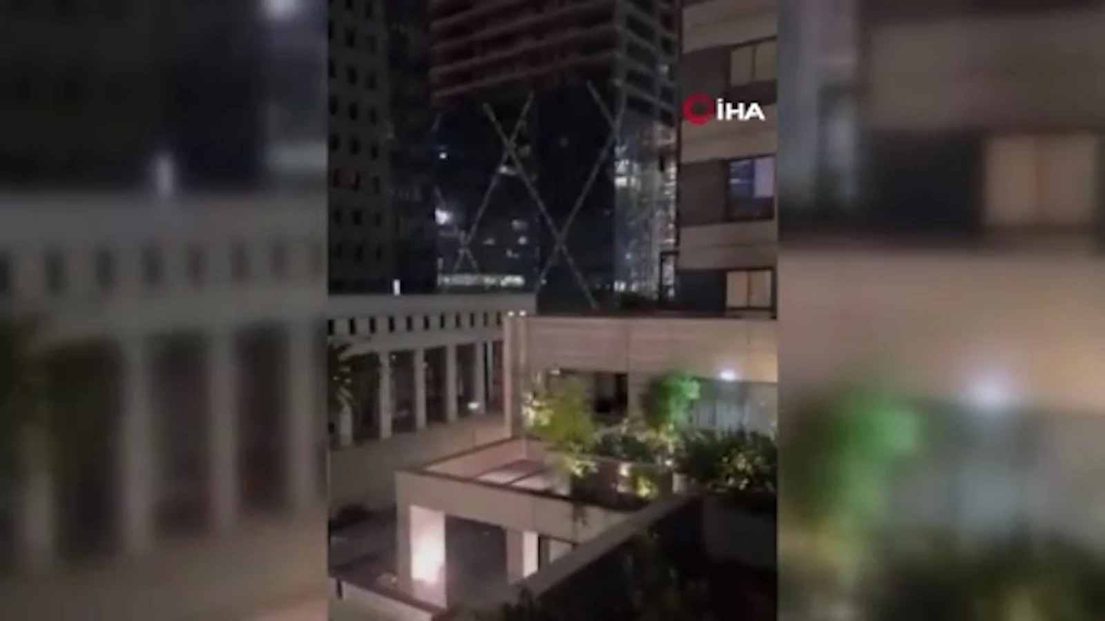 Husiler'den İsrail'e füzeli saldırı! O anlar kamerada