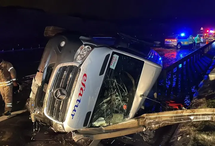 Kuzey Marmara Otoyolu'nda can pazarı: 11 yaralı