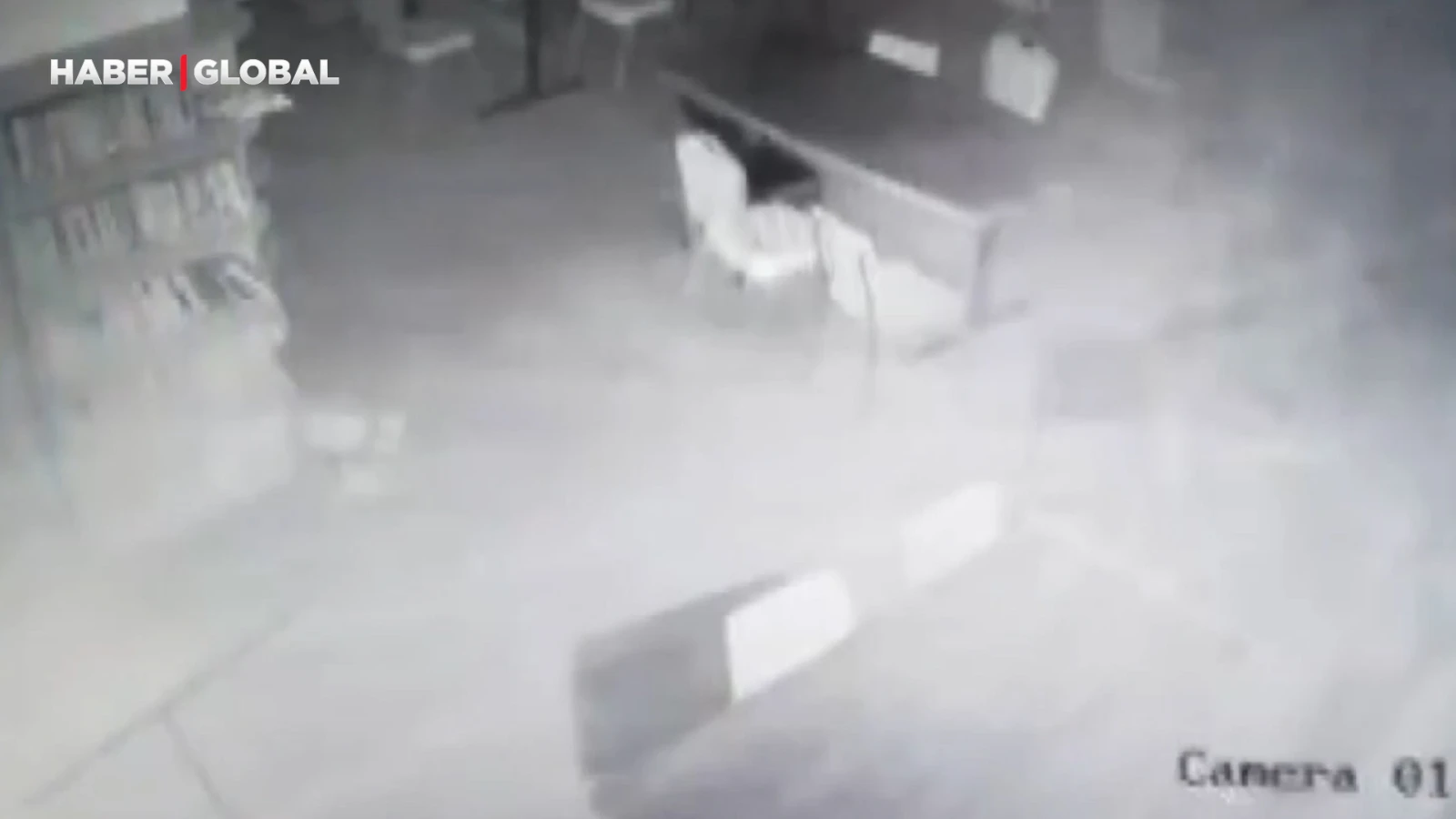 Tokat'ta meydana gelen 5.5 şiddetindeki depremin görüntüleri şoke etti!
