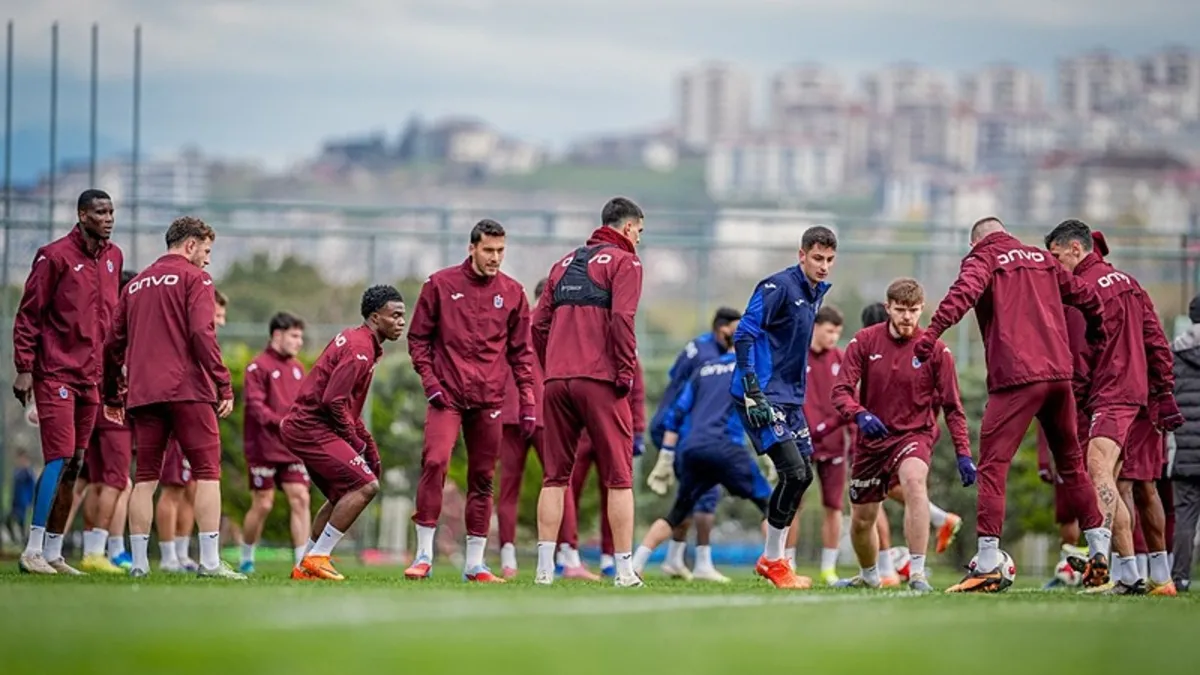 Trabzonspor, Corendon Alanyaspor maçı hazırlıklarını sürdürdü