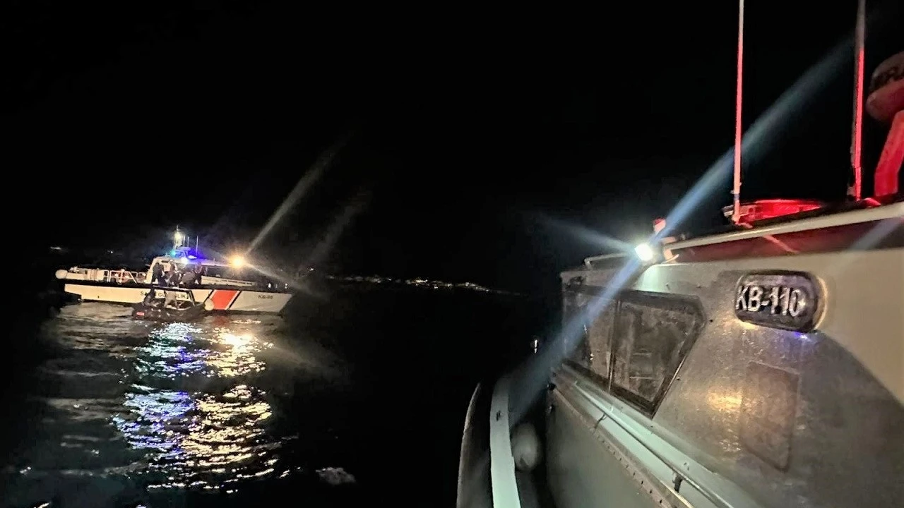 Bodrum'da 19 düzensiz göçmen sahil güvenlik tarafından kurtarıldı