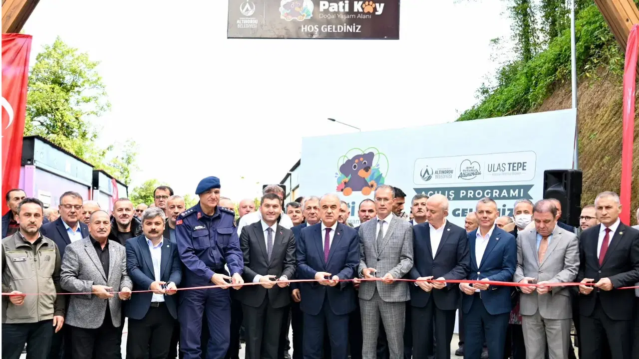 Altınordu’da 200 Hayvan Kapasiteli Patiköy Açıldı