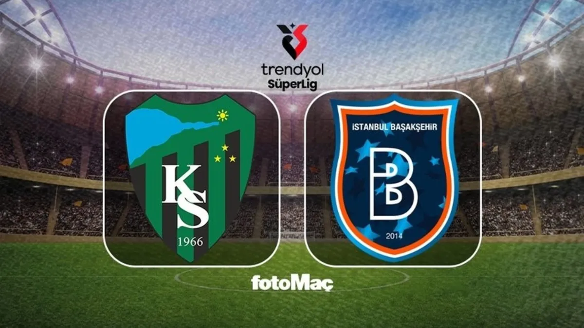 Kocaelispor-RAMS Başakşehir maçı | CANLI İZLE (Trendyol Süper Lig)