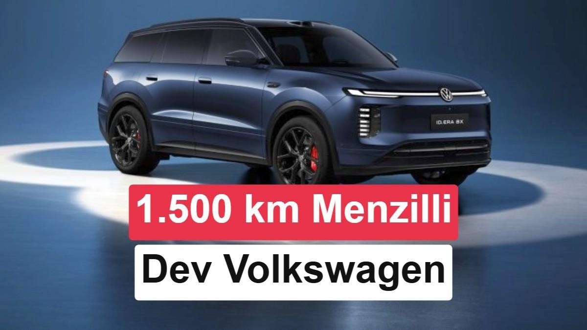 Volkswagen'in 1.500 km menzilli yeni devi iddialı geliyor: 5 metre, 510 beygir