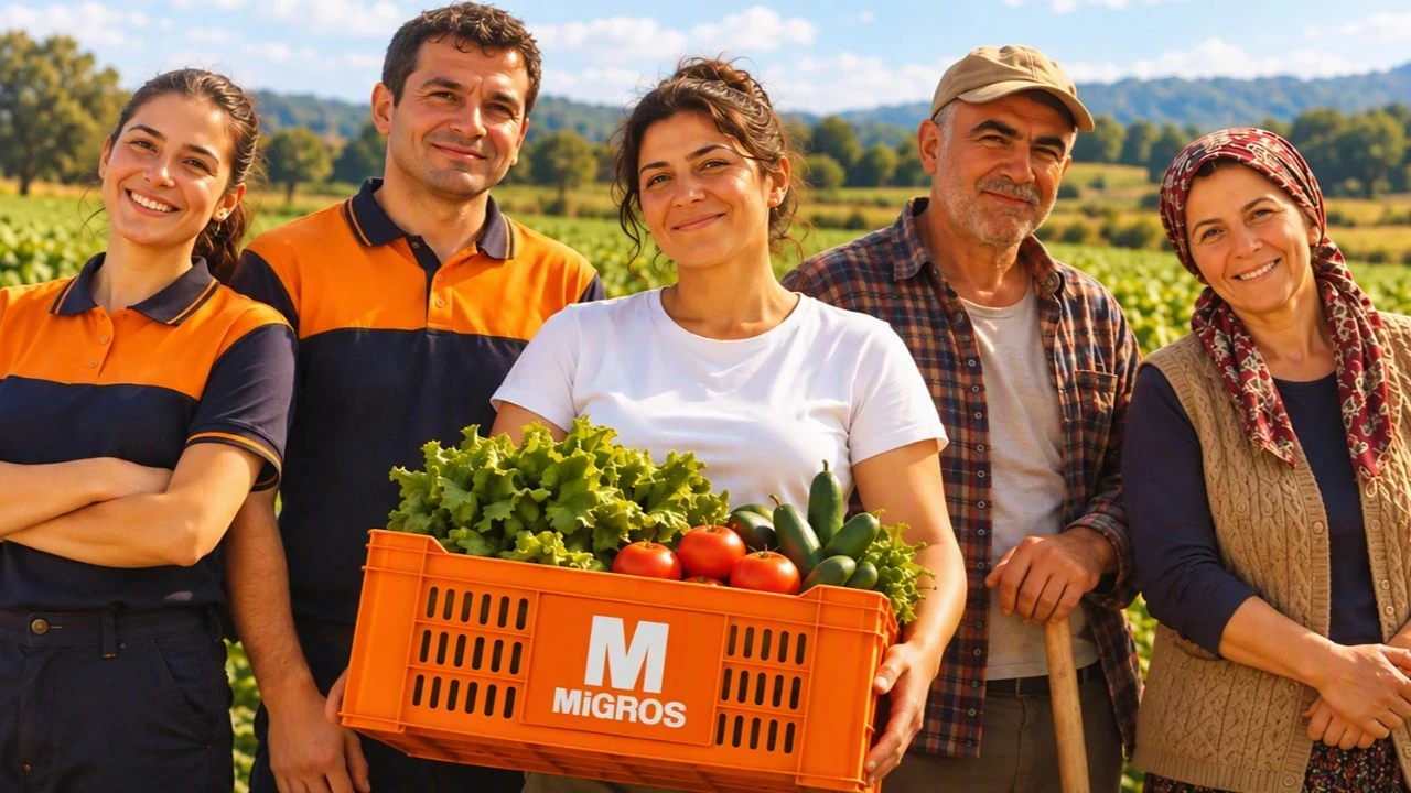 Migros'tan çiftçilere yeni destek: Alışverişlerde yüzde 5'e varan Money iadesi