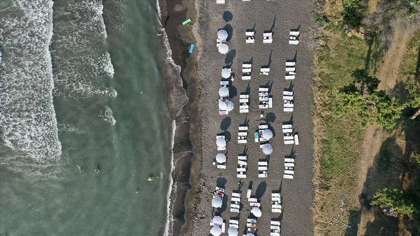 Karadeniz'deki Batıpark Millet Bahçesi, ziyaretçilerine birçok aktiviteyi bir arada sunuyor
