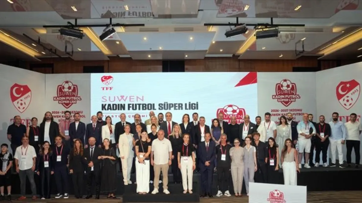 Suwen Kadın Futbol Süper Ligi'nde 2026-2027 sezonu fikstürü çekildi