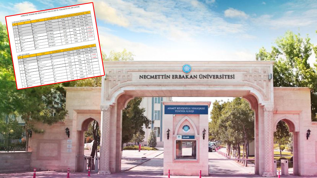 Rektörlüğünü eski AKP'li vekilin yaptığı üniversitede skandal liste